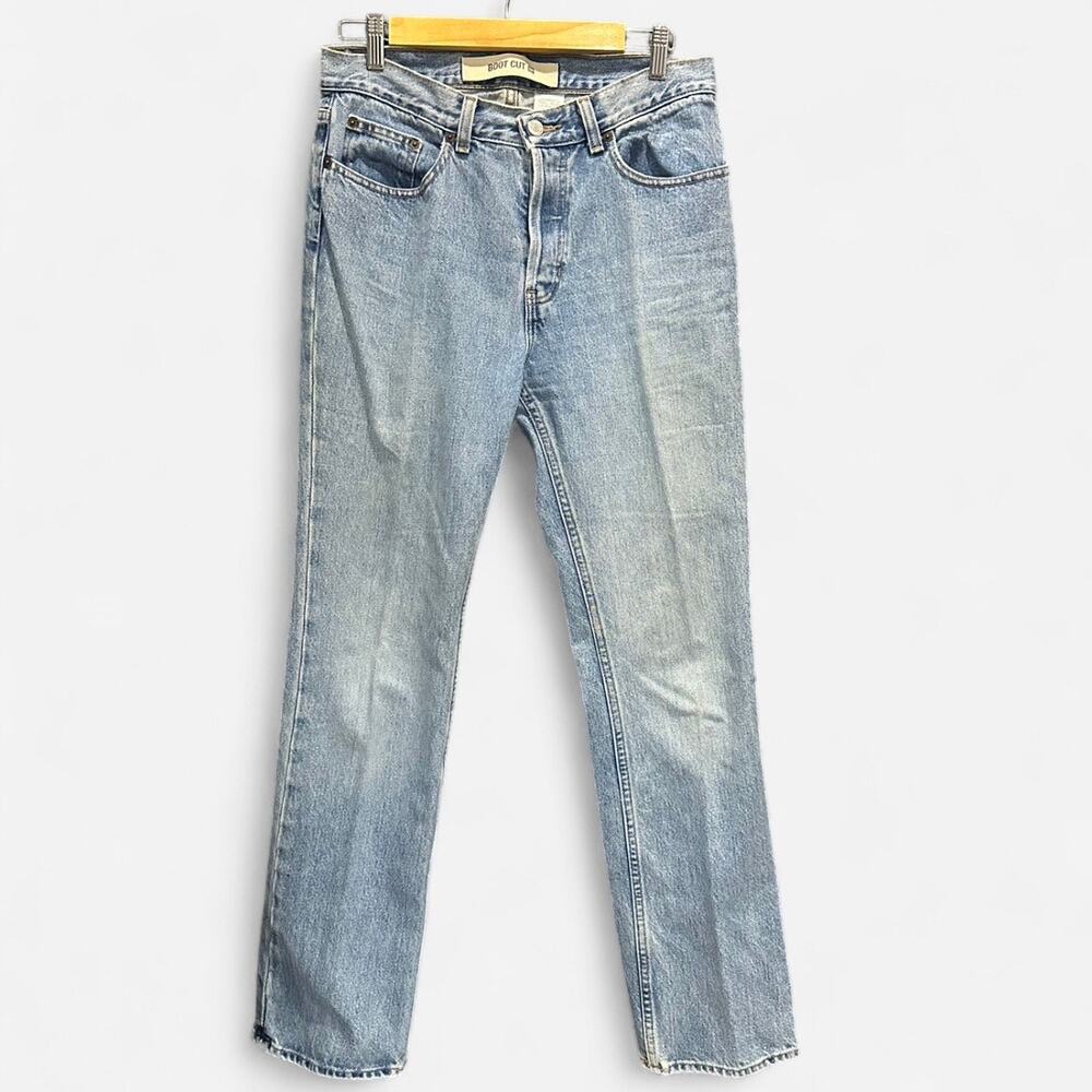 Vintage GAP Bootcut Jeans 30 Waist Faded Medium Wash 90s Minimalist Y2K Classic - Picture 3 of 8